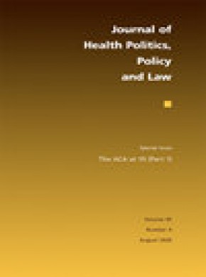 Journal Of Health Politics Policy And Law杂志