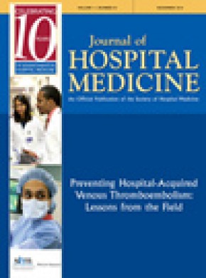 Journal Of Hospital Medicine杂志