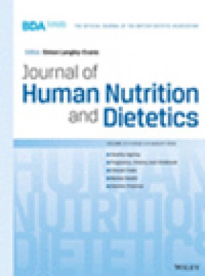 Journal Of Human Nutrition And Dietetics杂志