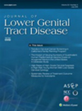 Journal Of Lower Genital Tract Disease杂志