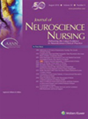 Journal Of Neuroscience Nursing杂志