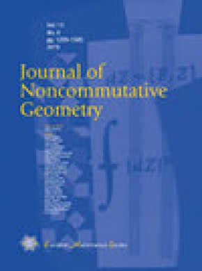 Journal Of Noncommutative Geometry杂志