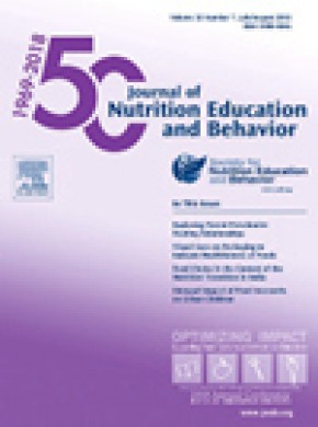 Journal Of Nutrition Education And Behavior杂志