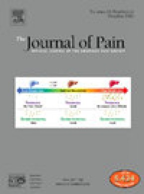 Journal Of Pain杂志