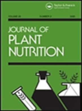 Journal Of Plant Nutrition杂志