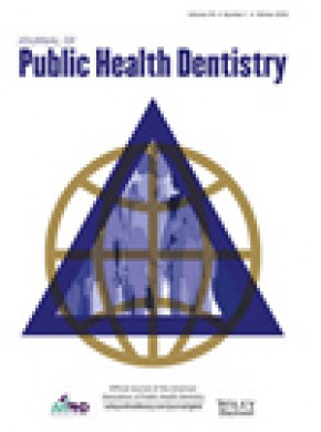 Journal Of Public Health Dentistry杂志