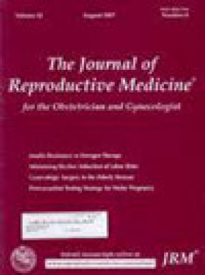 Journal Of Reproductive Medicine杂志