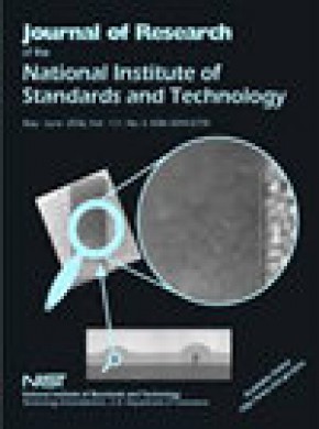 Journal Of Research Of The National Institute Of Standards And Technology杂志