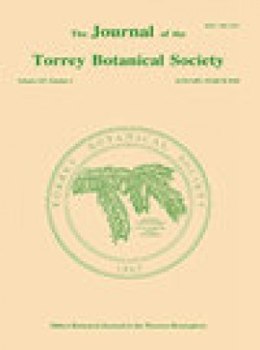 Journal Of The Torrey Botanical Society