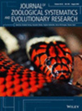 Journal Of Zoological Systematics And Evolutionary Research杂志