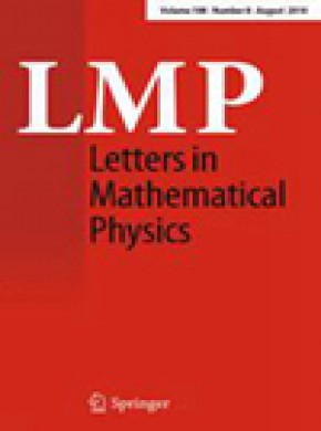 Letters In Mathematical Physics杂志