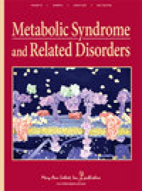 Metabolic Syndrome And Related Disorders杂志