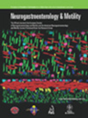 Neurogastroenterology And Motility杂志