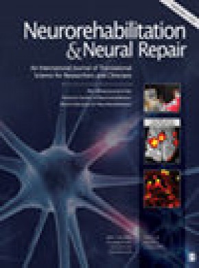 Neurorehabilitation And Neural Repair杂志