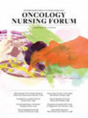 Oncology Nursing Forum杂志