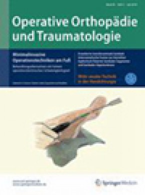 Operative Orthopadie Und Traumatologie杂志