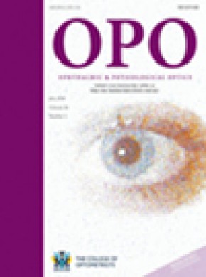 Ophthalmic And Physiological Optics杂志