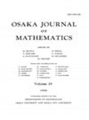 Osaka Journal Of Mathematics杂志