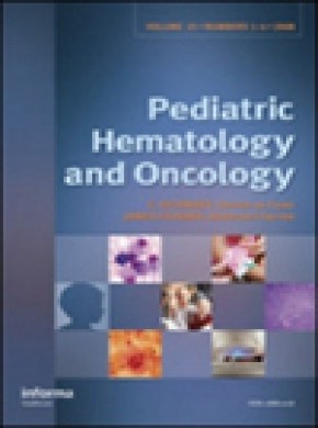 Pediatric Hematology And Oncology杂志