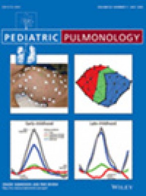 Pediatric Pulmonology杂志