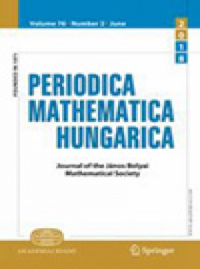 Periodica Mathematica Hungarica杂志