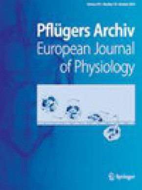 Pflugers Archiv-european Journal Of Physiology杂志