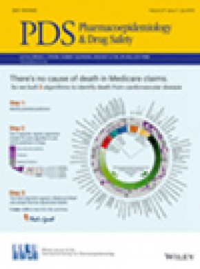 Pharmacoepidemiology And Drug Safety杂志