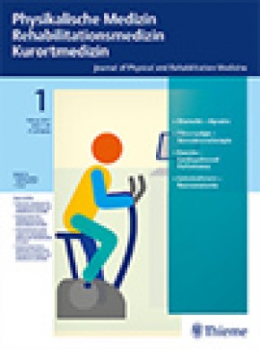 Physikalische Medizin Rehabilitationsmedizin Kurortmedizin杂志