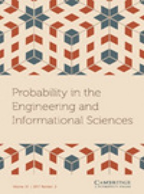 Probability In The Engineering And Informational Sciences杂志