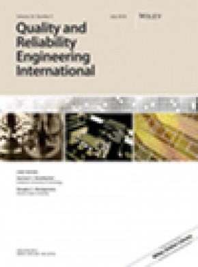 Quality And Reliability Engineering International杂志