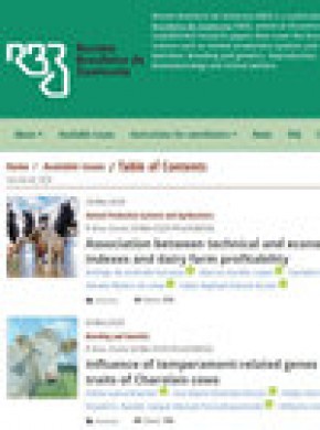 Revista Brasileira De Zootecnia-brazilian Journal Of Animal Science杂志