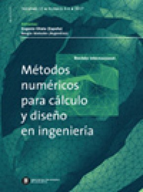 Revista Internacional De Metodos Numericos Para Calculo Y Diseno En Ingenieria杂志