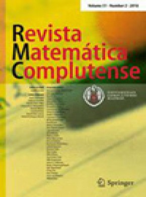 Revista Matematica Complutense杂志