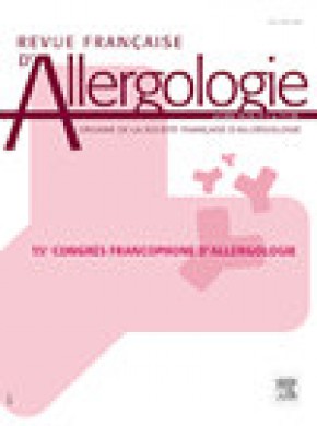 Revue Francaise D Allergologie杂志