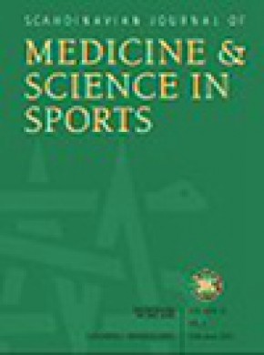 Scandinavian Journal Of Medicine & Science In Sports