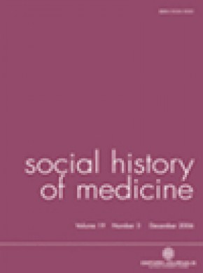 Social History Of Medicine杂志