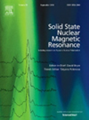 Solid State Nuclear Magnetic Resonance杂志