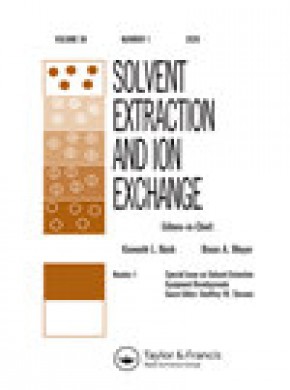 Solvent Extraction And Ion Exchange杂志