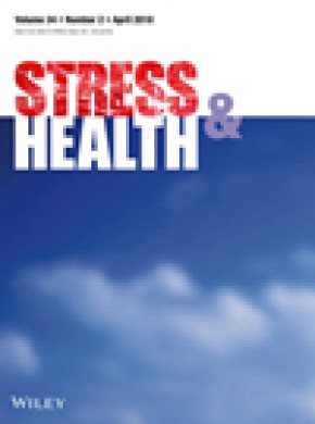 Stress And Health杂志