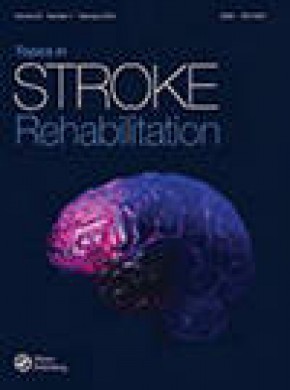 Topics In Stroke Rehabilitation杂志