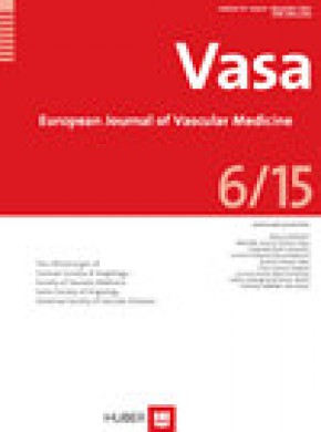 Vasa-european Journal Of Vascular Medicine杂志