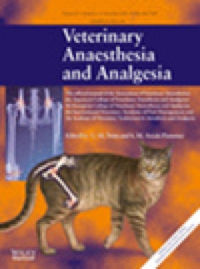 Veterinary Anaesthesia And Analgesia杂志