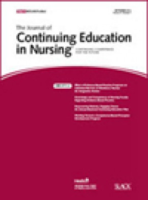 Journal Of Continuing Education In Nursing杂志