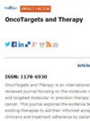 Oncotargets And Therapy杂志