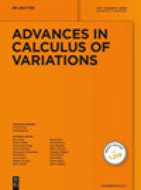 Advances In Calculus Of Variations杂志