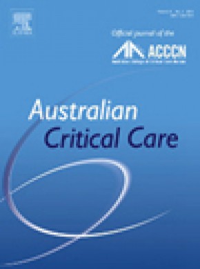 Australian Critical Care杂志