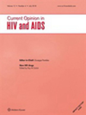 Current Opinion In Hiv And Aids杂志