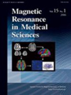 Magnetic Resonance In Medical Sciences杂志