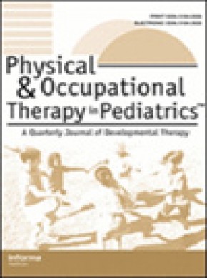 Physical & Occupational Therapy In Pediatrics杂志