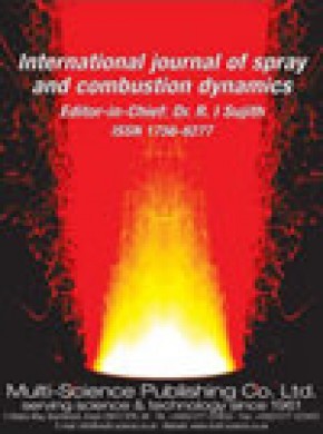 International Journal Of Spray And Combustion Dynamics杂志